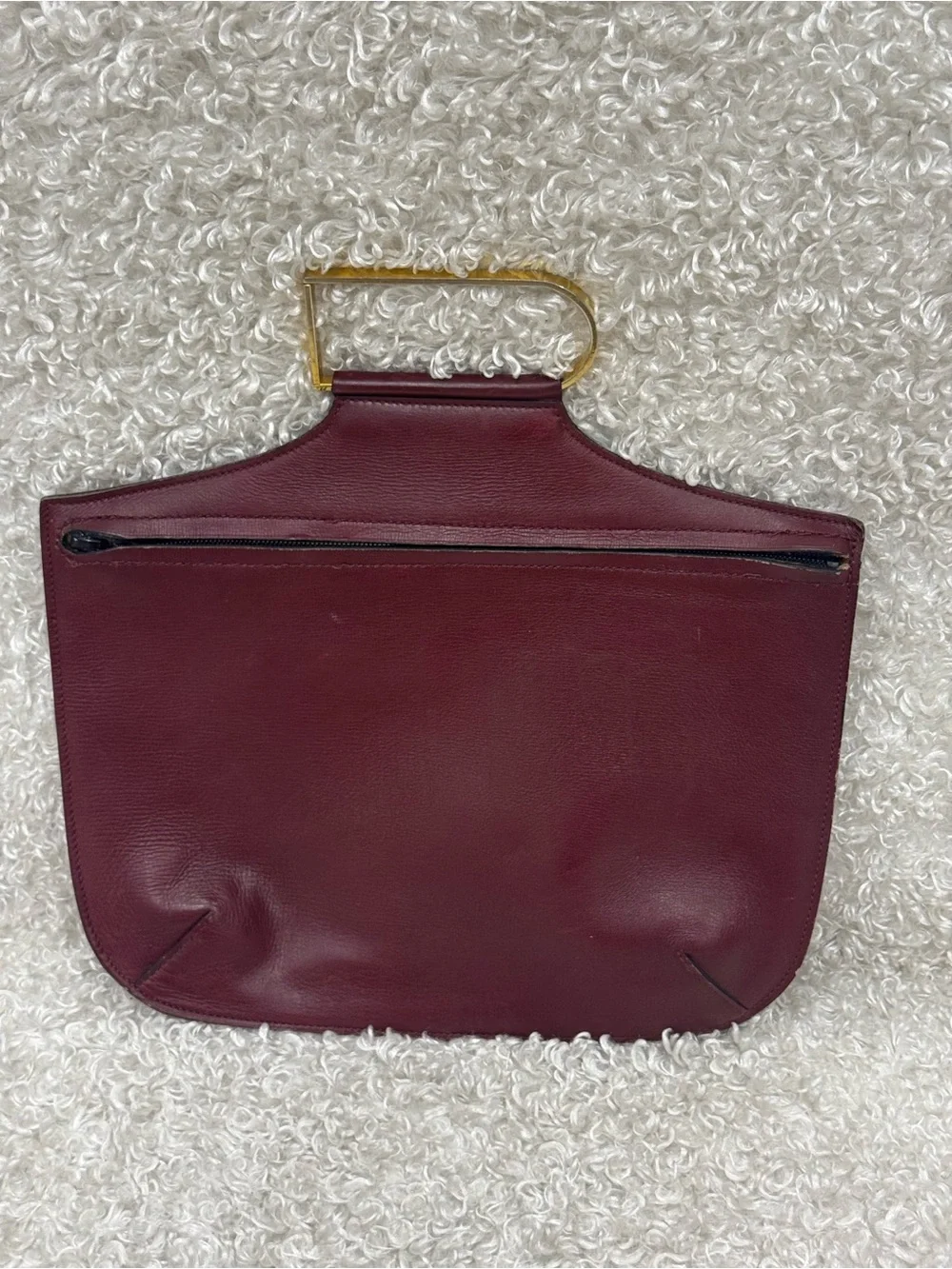 Delvaux MODEL DEPOSE Women's Leather Clutch